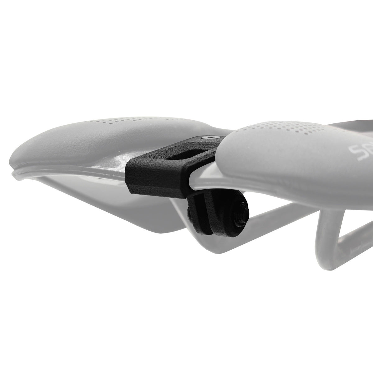 NIUJU Saddle GoPro & Rear Light Mount for Selle Italia SLR Boost Superflow | 3D Printed Nylon