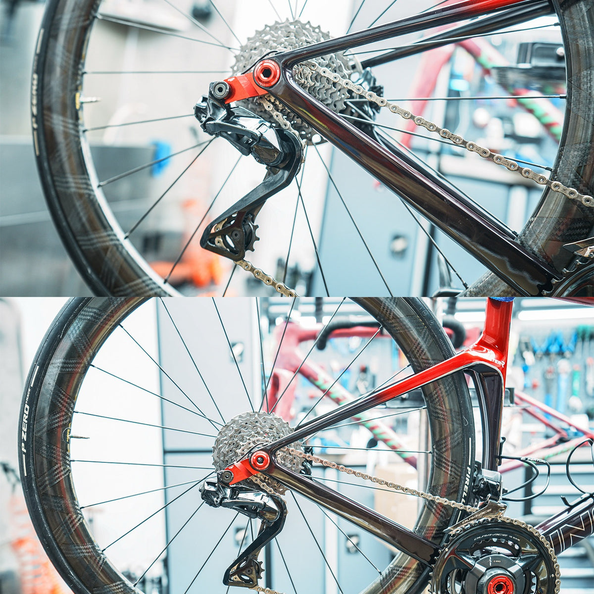 CHASER Ultralight UDH Rear Derailleur Hanger  for Shimano 25.8g, SRAM & Campagnolo 21.5g