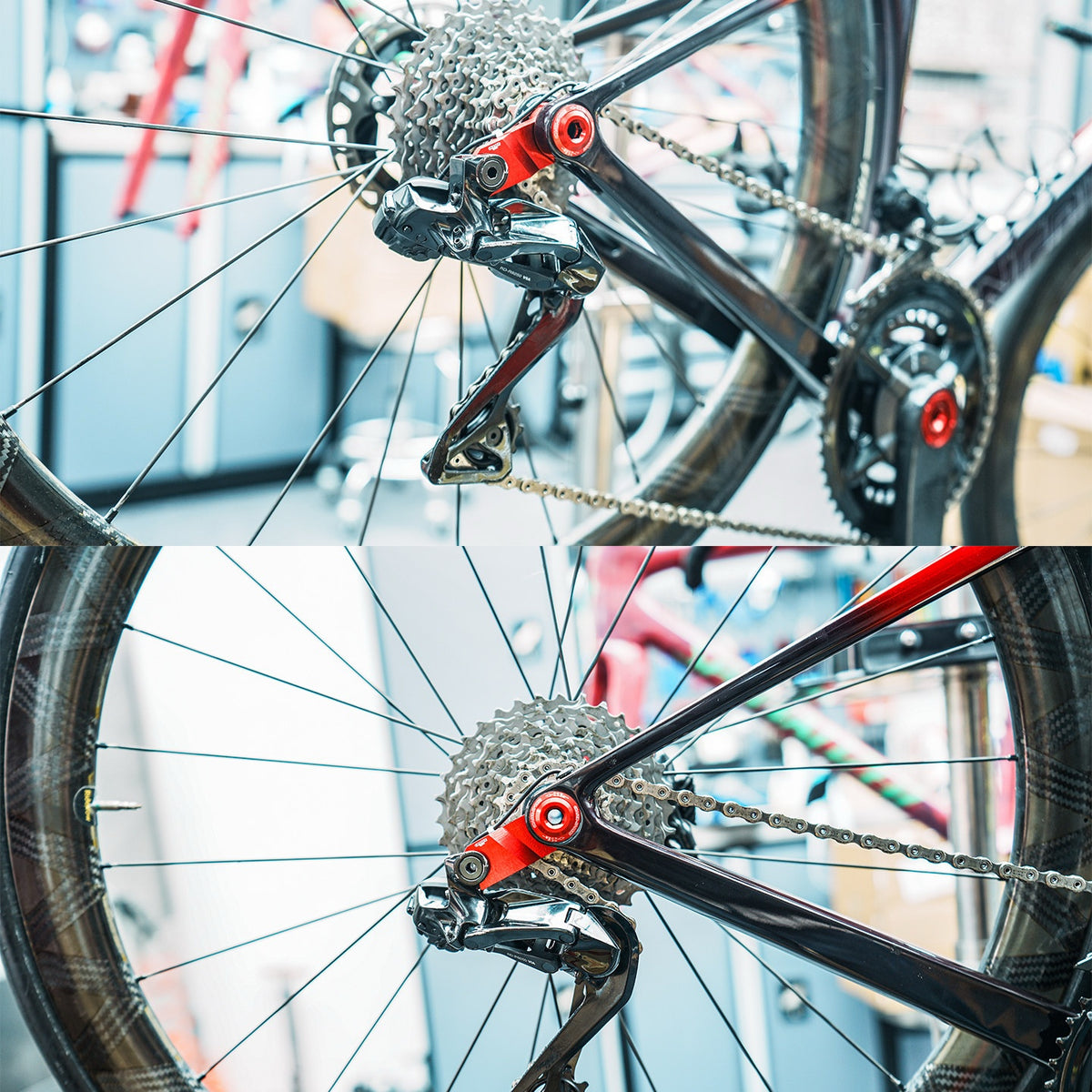 CHASER Ultralight UDH Rear Derailleur Hanger  for Shimano 25.8g, SRAM & Campagnolo 21.5g