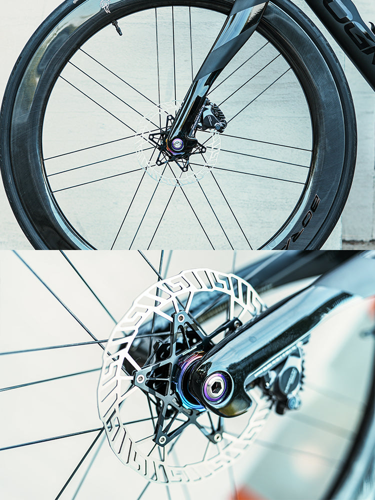 Chaser Pinarello DOGMA F Titanium Thru Axle Set – Ultra-Light 34g CNC Axles