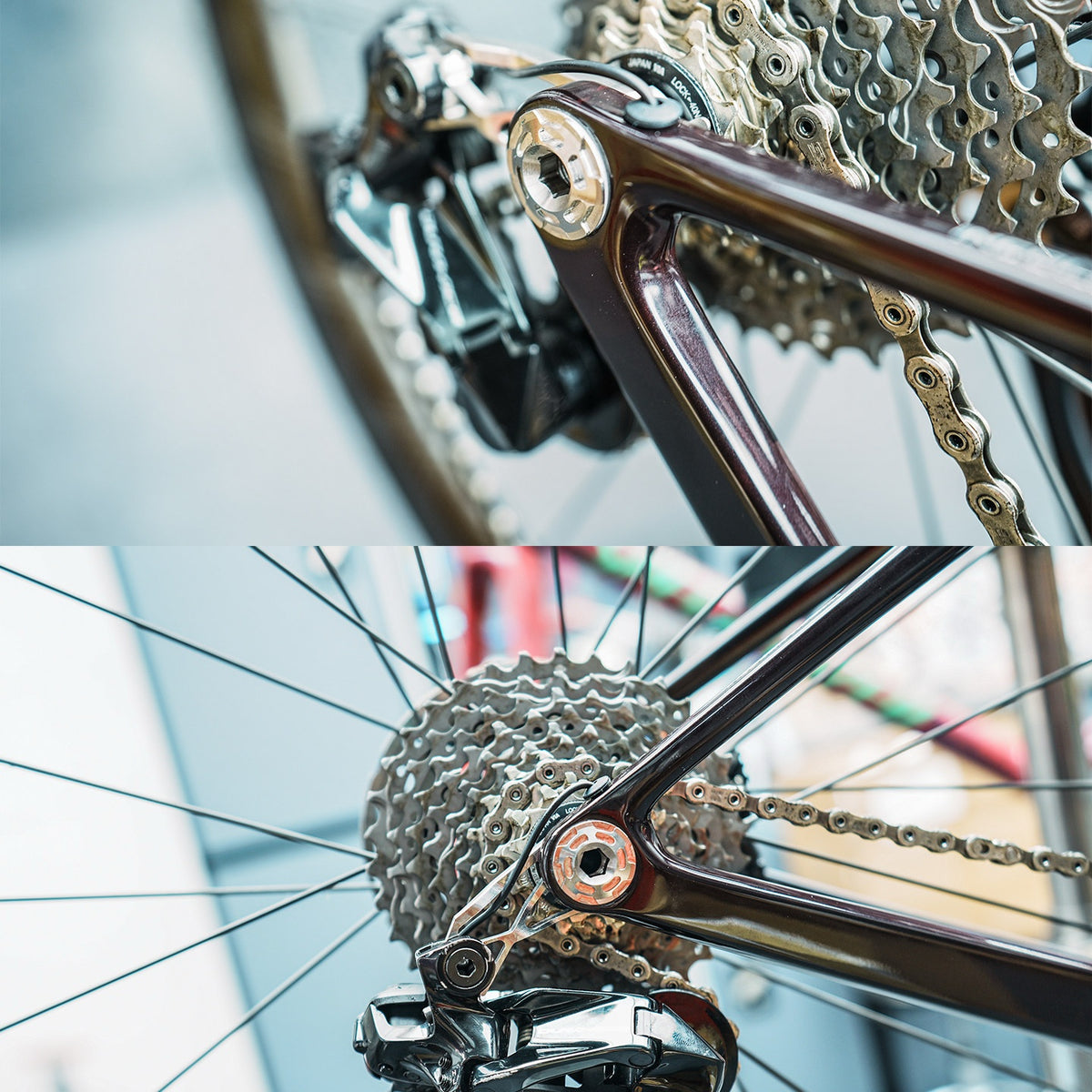 Chaser Titanium UDH Derailleur Hanger | Shimano Direct Mount / SRAM & Campagnolo Universal 2TH | Trek Madone Gen 8, Colnago V5RS, Y1RS & QUICKER ONE