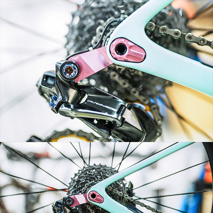 Patte de dérailleur à montage direct ultra-légère Chaser pour FACTOR O2 VAM, Ostro VAM, Gravel & Hanzo Disc – Compatible Shimano