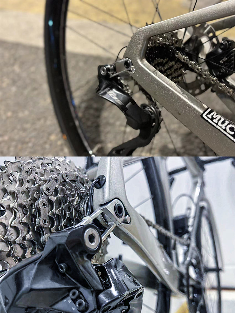 Chaser Ultralight Patte de dérailleur Merida pour Reacto CF3/5/Team/Limited & Scultura Endurance/Team (2021-2024) | Compatible Shimano R-Series