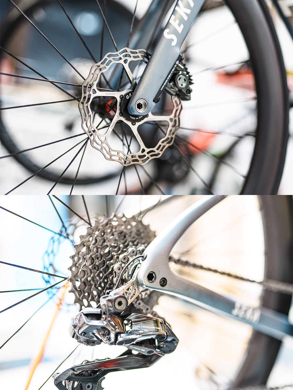 Chaser Ultraléger Jeu d'Axle Traversant en Titane | Pour Vélos de Route SEKA Spear & Exceed (34g)