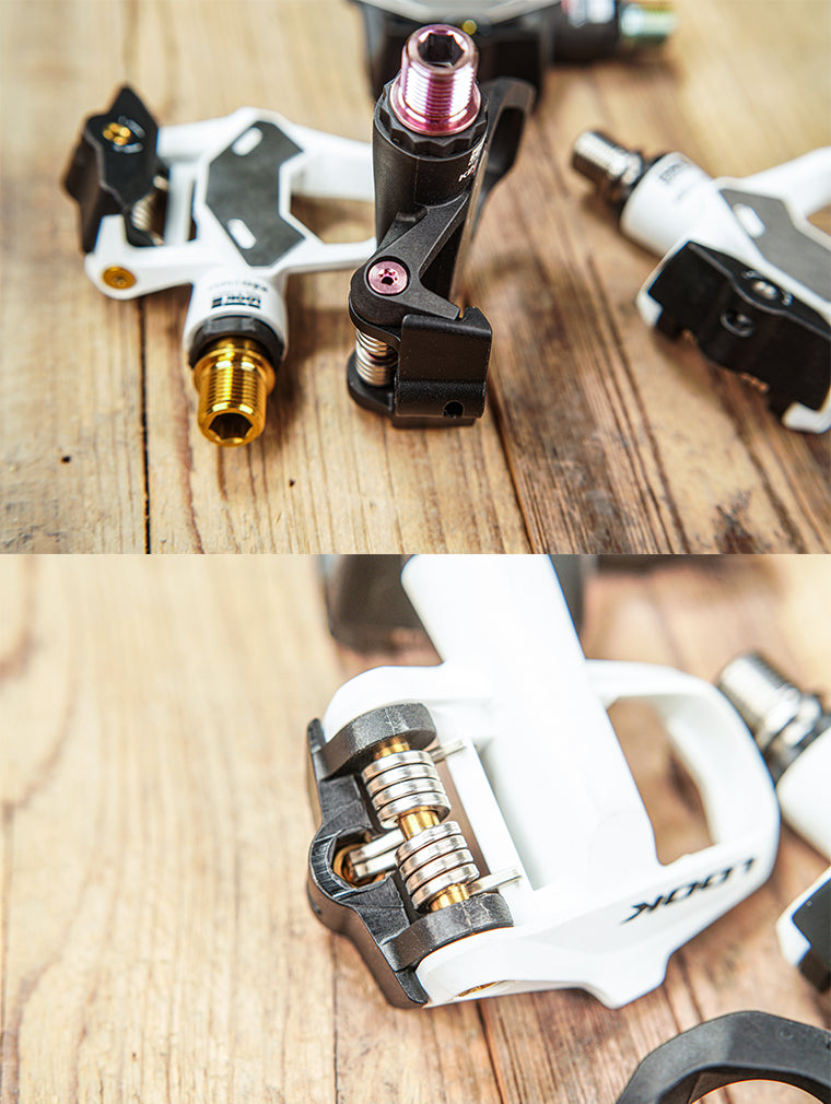 LOOK KEO2 MAX et BLADE Kit de mise à niveau léger - Solution de pédale performance en titane