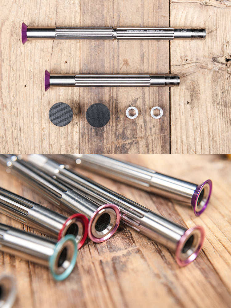 Ultra-Light 39g 티타늄 스루 액슬 for Trek Madone Gen 8 | RSL SLR Gen 8 에어로 호환