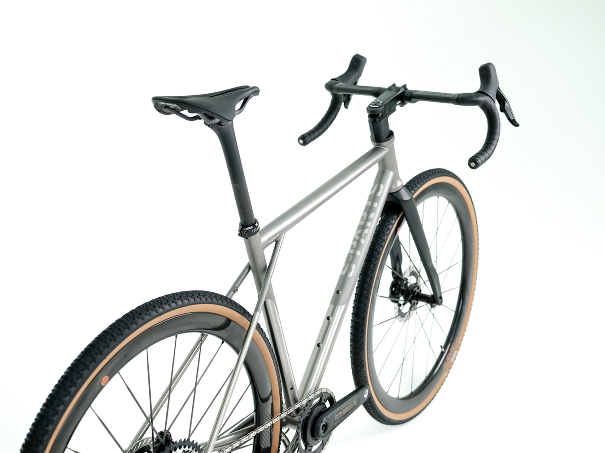Cuadro de bicicleta de grava de aleación de titanio S-PARTS 