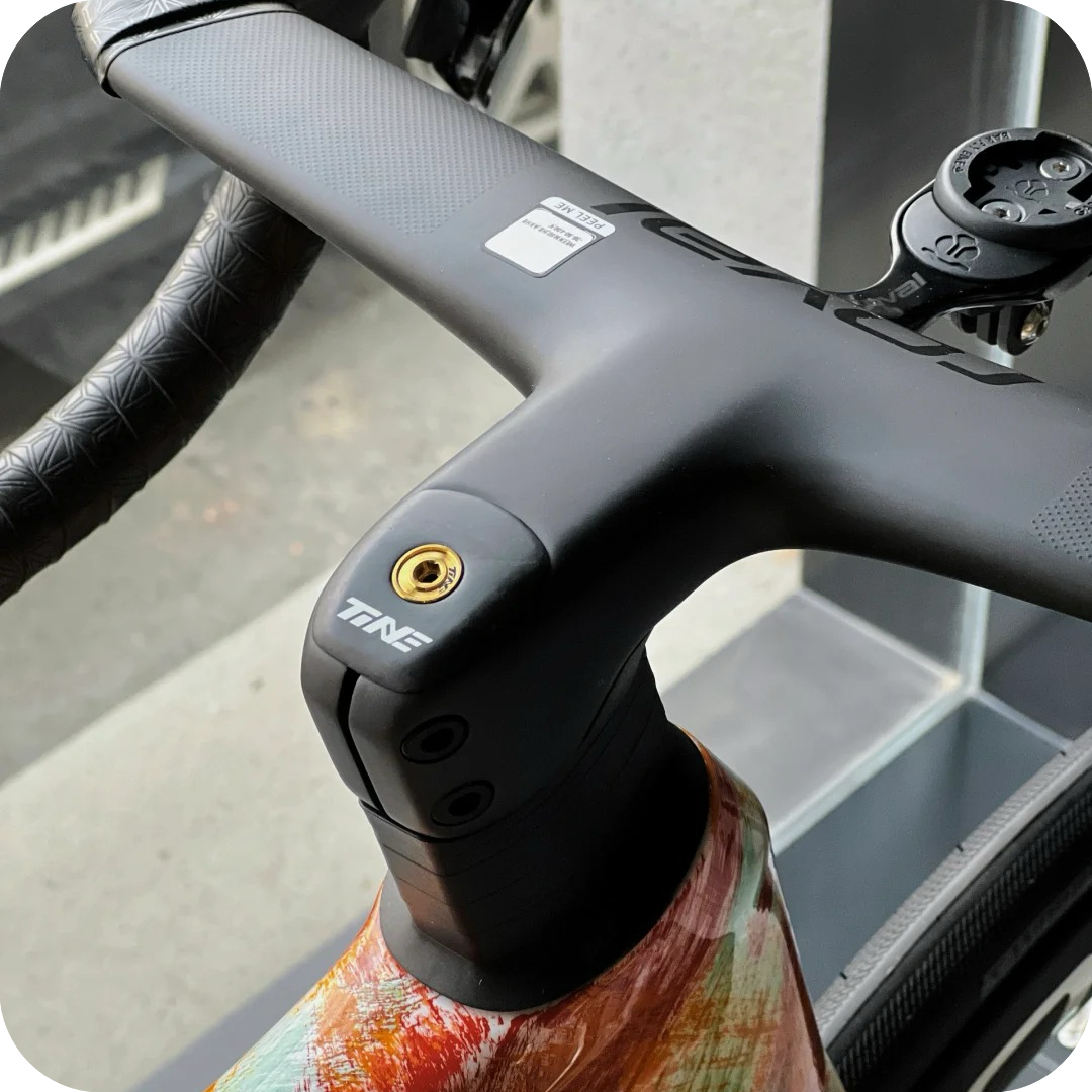 TiNE Ultra-Light Carbon Fiber ROVAL Headset Cap | High-Strength Hand-Painted Designs