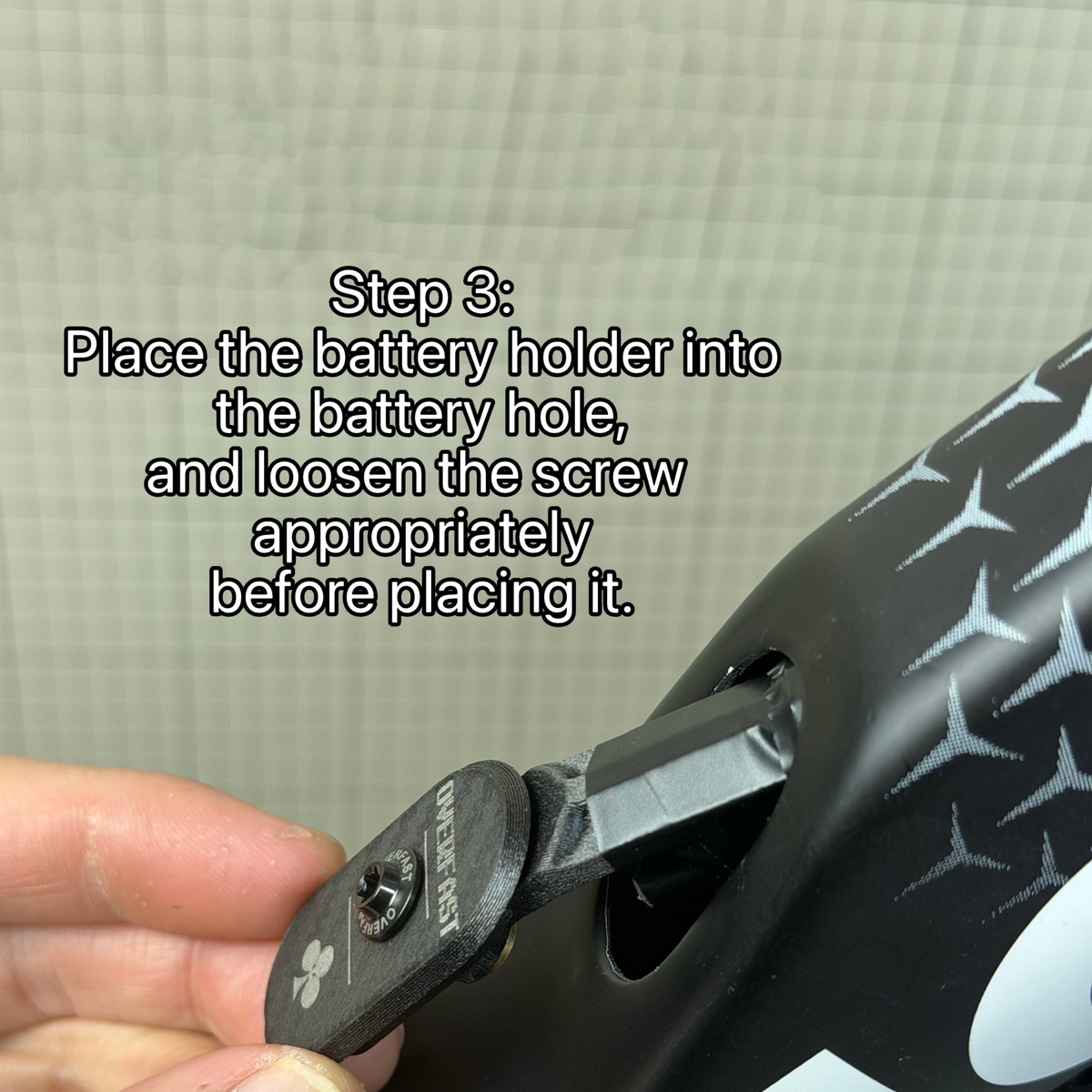 Ultralight Carbon Battery Holder for Colnago Y1RS | Shimano Di2 / SRAM | Approx. 10g