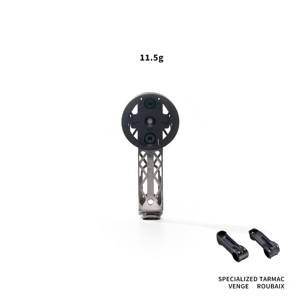 Supporto per computer TiNE in titanio ultraleggero Specialized Bikes 3D Print, completamente scavato, ad alta resistenza, 1 pz.