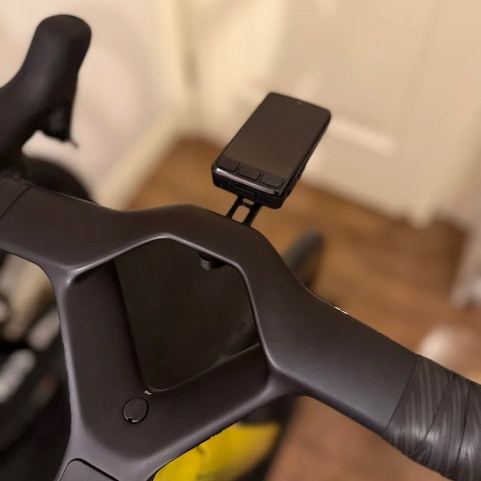 Ultralight Carbon Computer Mount for Cervélo S5 (2022–2026) – Garmin / Wahoo Compatible
