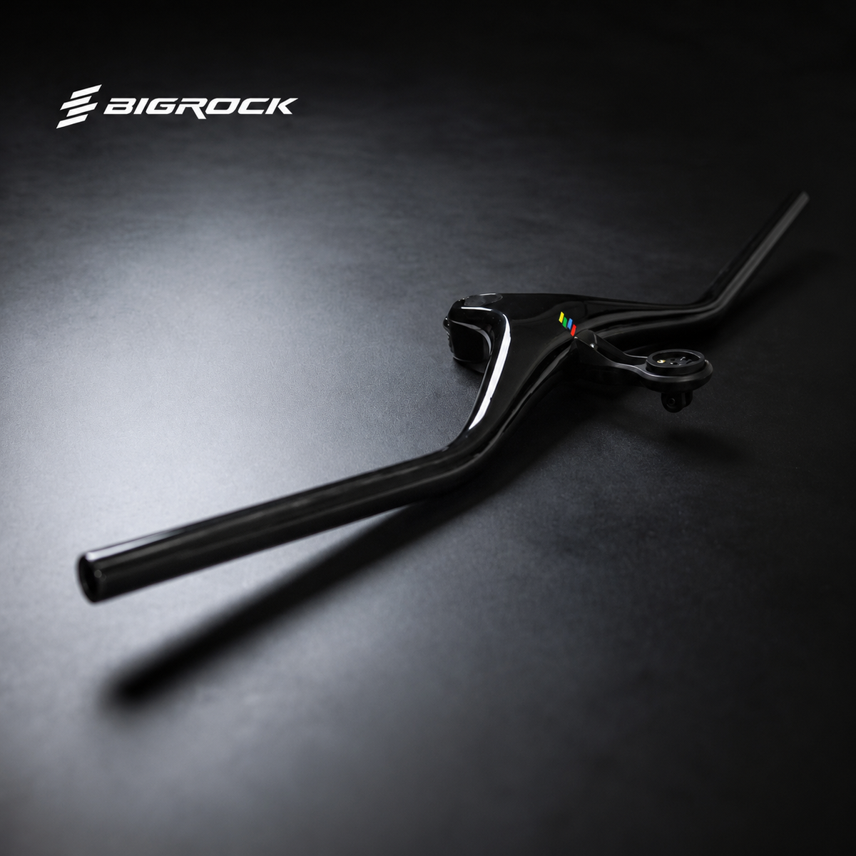 BIGROCK Mountain Bike Integrated Handlebar -22° 740mm Lightweight XC Racing Handlebar