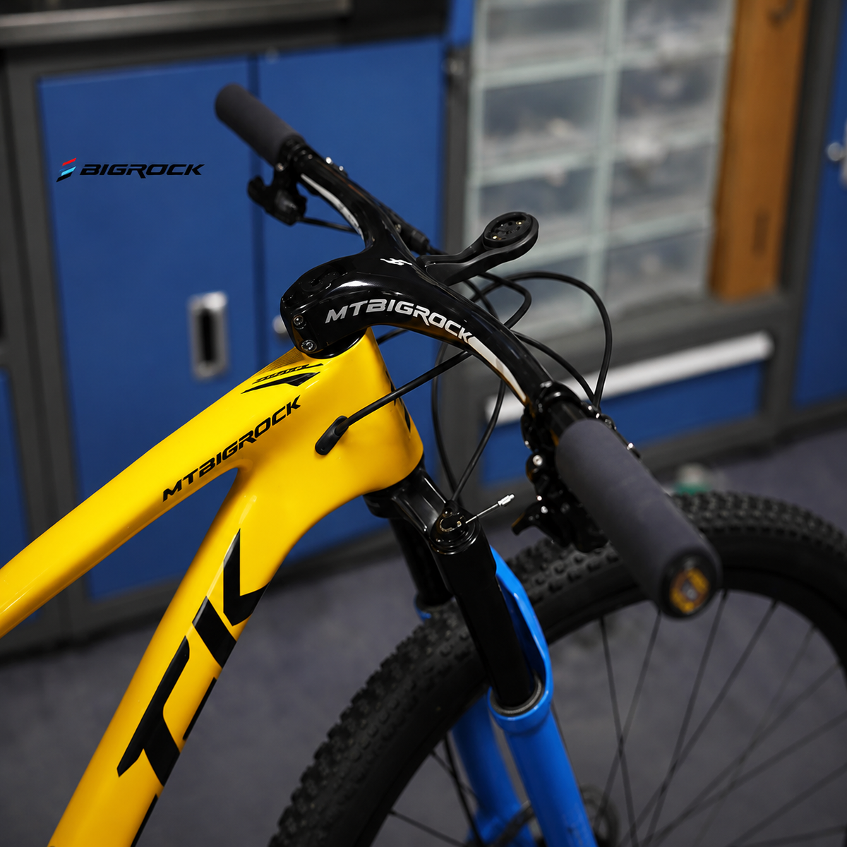 BIGROCK MT-01 / MT-02 Carbon Fiber Integrated Mountain Bike Handlebar