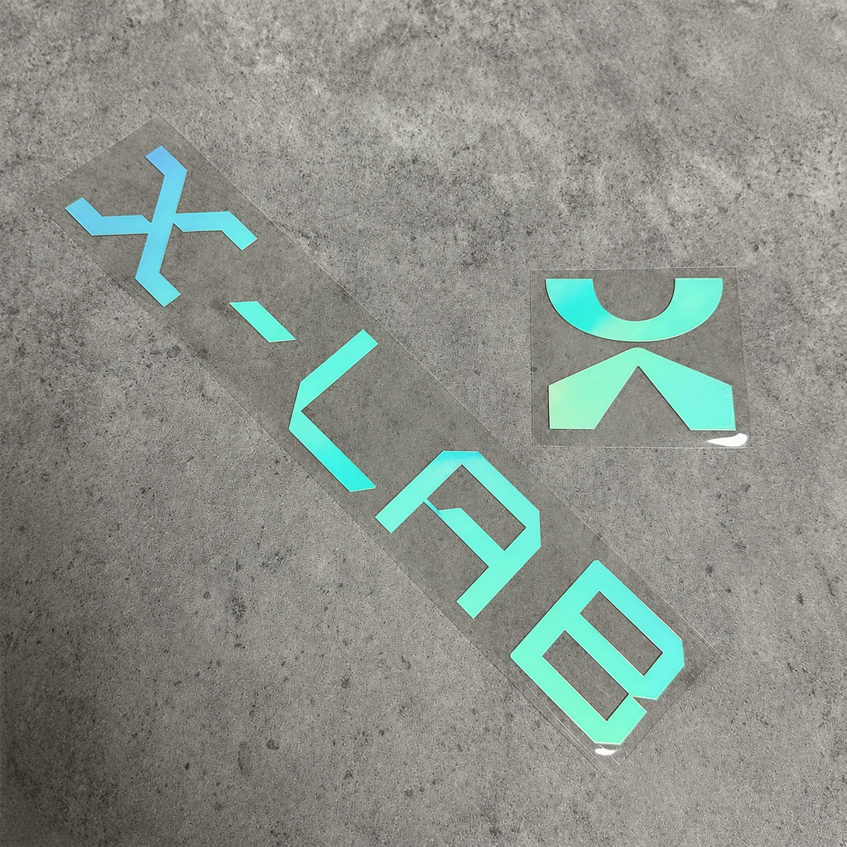 X-LAB RS7 Reflective Downtube Decal Sticker | Logo Cover & Color Change