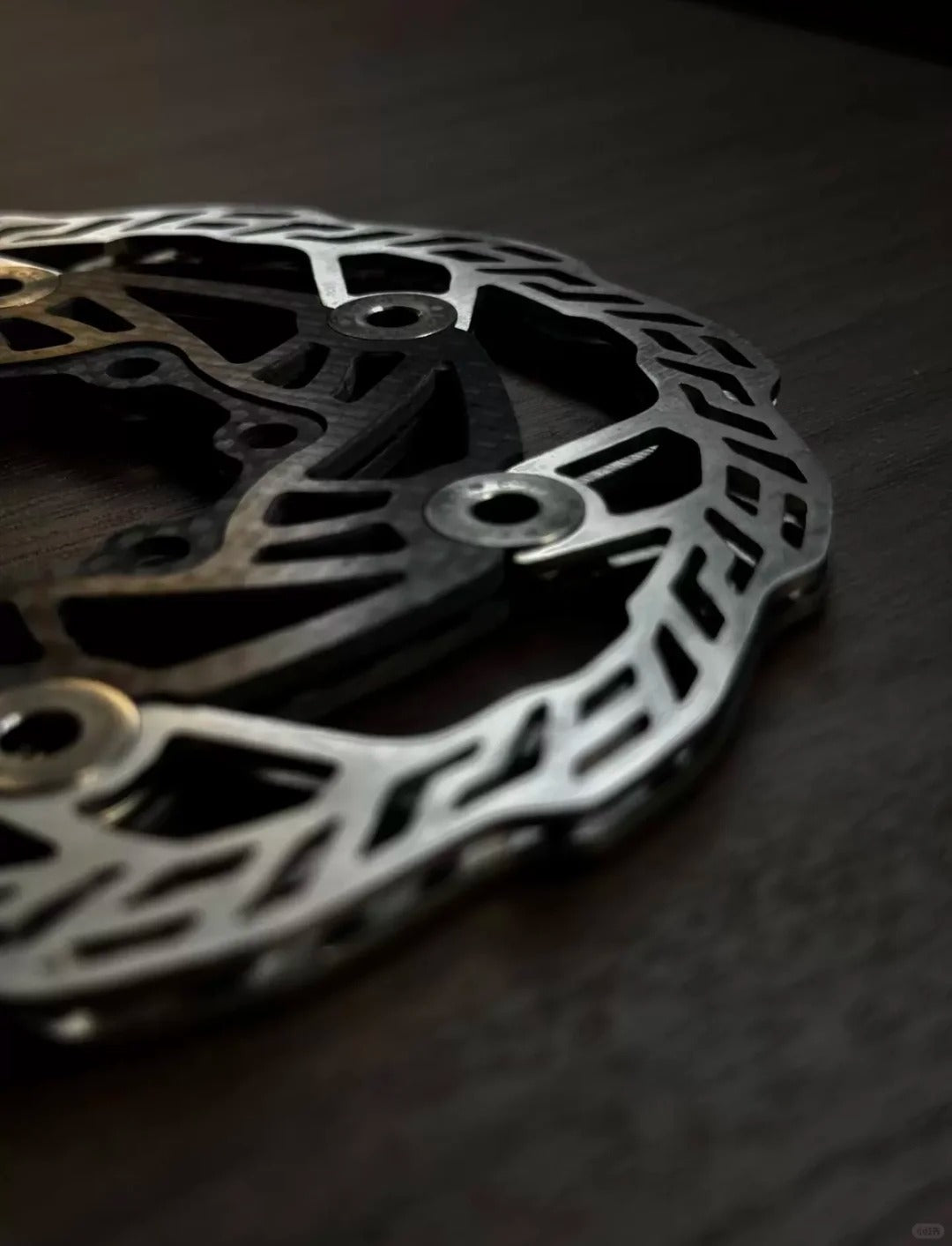 E-TI Ultra-Light Carbon Disc Brake Rotor | 160mm / 140mm | 87g / 66g | Titanium Rivets | Centerlock | High Hardness CNC Stainless Steel