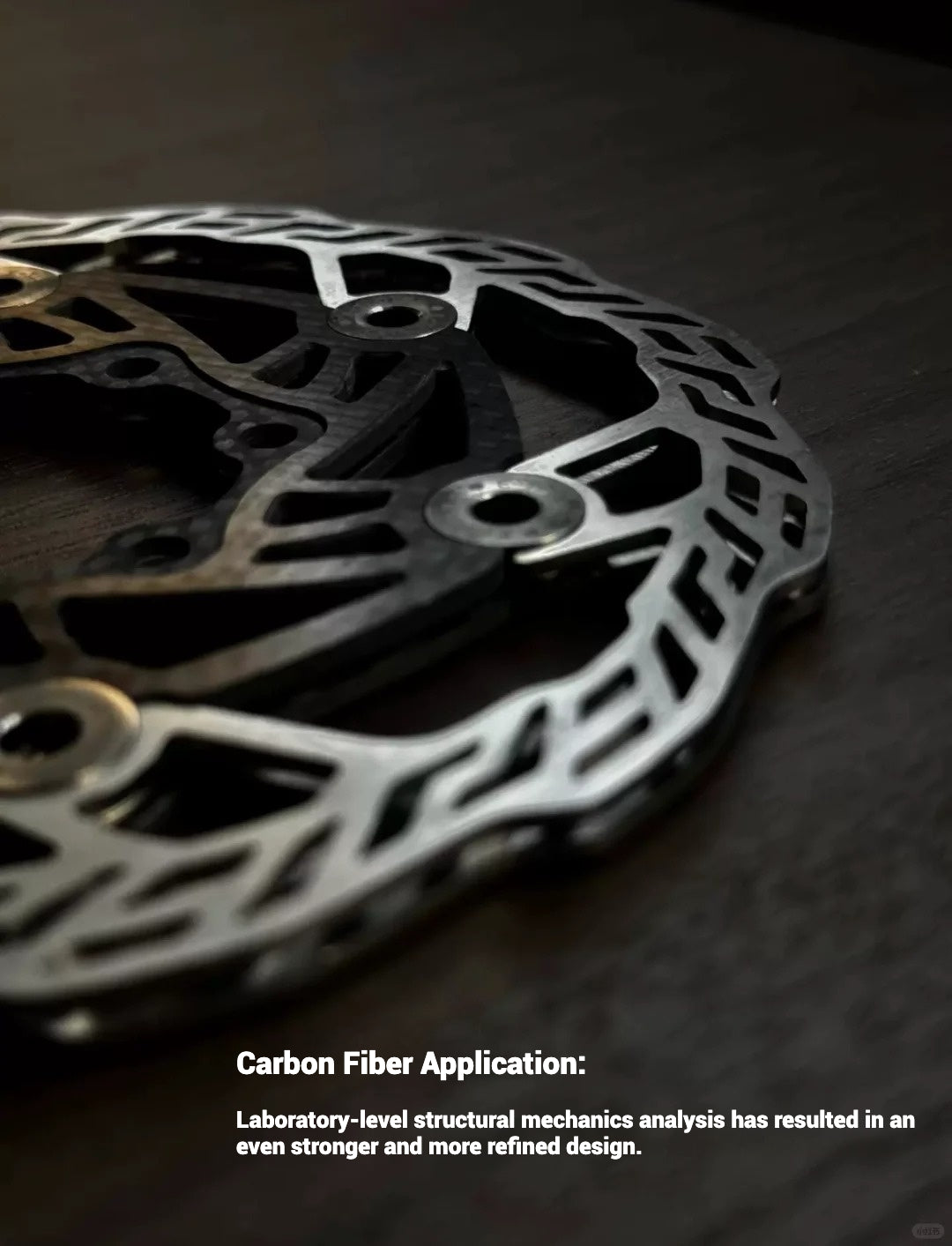 E-TI Ultra-Light Carbon Disc Brake Rotor | 160mm / 140mm | 87g / 66g | Titanium Rivets | Centerlock | High Hardness CNC Stainless Steel