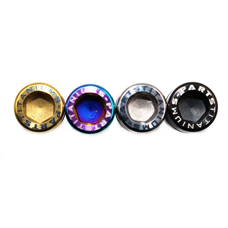 Fold the M8*23 titanium alloy column screw into the nose tube locking bolt screw