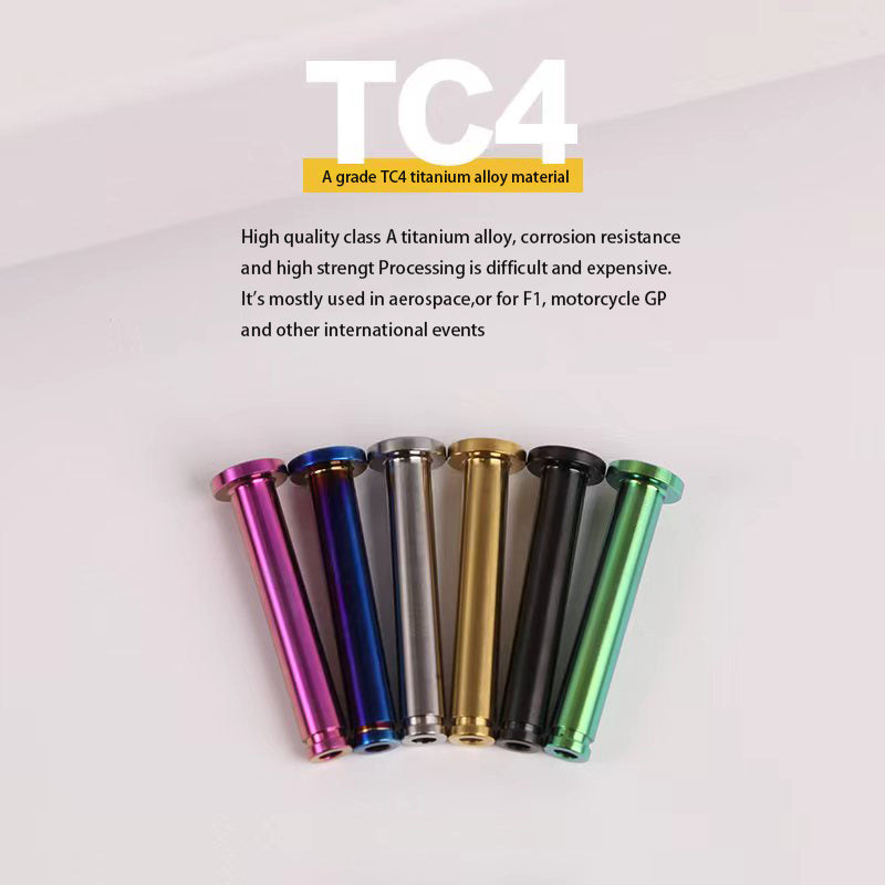 S-parts Titanium alloy Sanyang TL500 motorcycle pedal pin TMAX560 530 pedal pin Stan