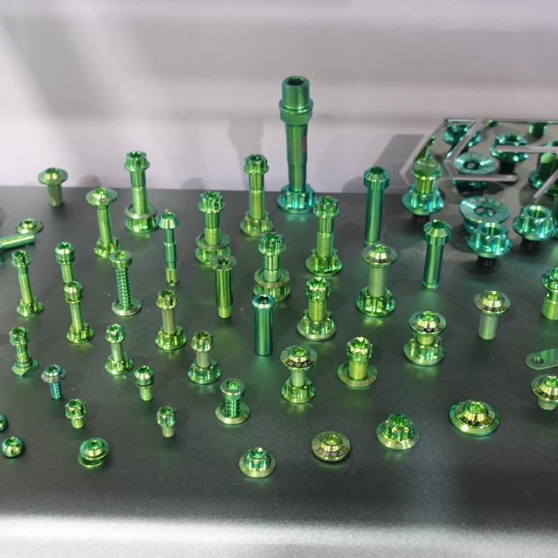 S-parts A3 titanium alloy series are suitable for fixing screws of motorcycle ZX10R refit