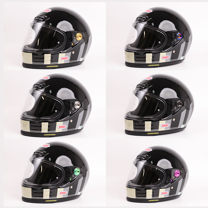 S-parts titanium alloy mechanism for SHOEI GLAMSTER helmet goggles scr