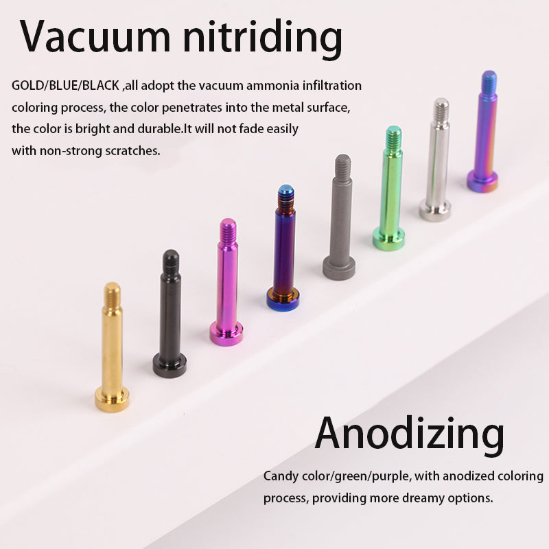 S-parts Rotating point screws of pump shaft on 9NB car force room Titanium alloy screws for electric car Stan
