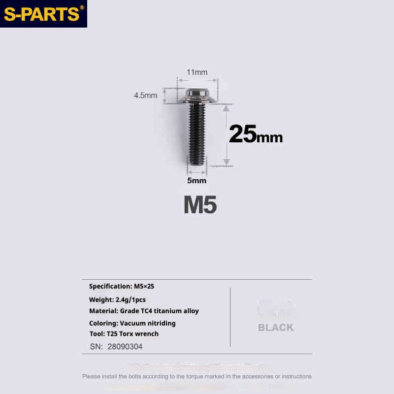 SPARTS R9270 R8150 R7170 Red Force Rival para adaptador de freno de disco de carretera Shimano Sram Perno de montaje ｜Tornillo de fijación de pinza de titanio