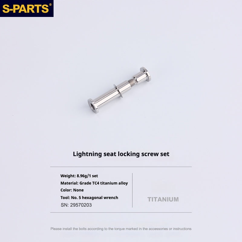 Specialized Seatpost Clamp Tightening Screw｜Seatpost Clamp WedgeTitanium Bolt For Specialized SL6, SL7, SL8, SL9 And Venge Oilslick