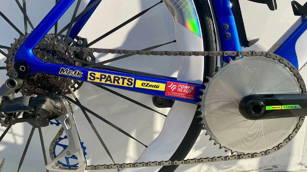 Система увеличенных шкивов SPIREX CNC для SRAM AXS - легкие титановые подшипники 14T+17T