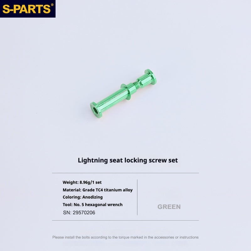 Specialized Seatpost Clamp Tightening Screw｜Seatpost Clamp WedgeTitanium Bolt For Specialized SL6, SL7, SL8, SL9 And Venge Oilslick