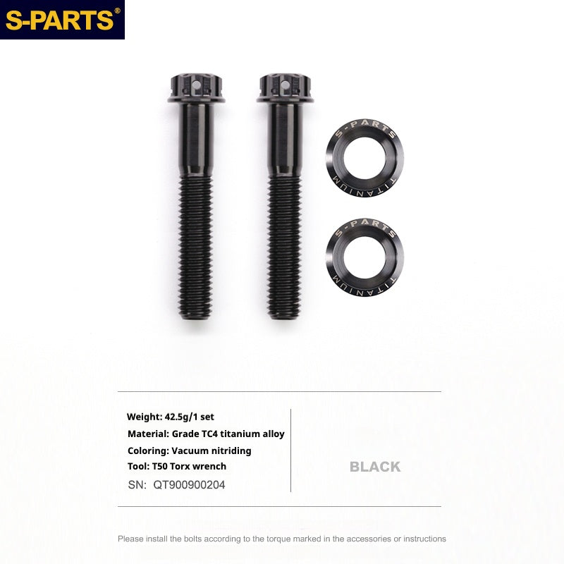 S-PARTS 티타늄 리어 액슬 볼트, GOOD TIMES 자전거 및 DPSBikes 호환