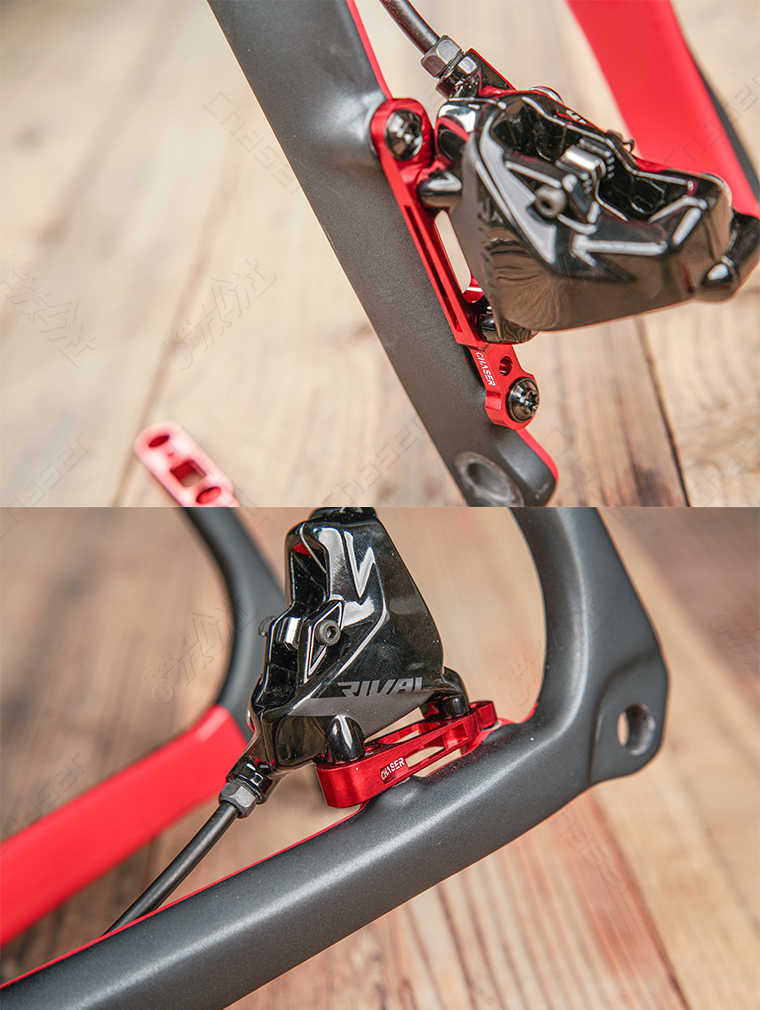 Road Bicycle Ультралегкий адаптер для дискового тормоза 140 мм 160 мм для Shimano Sram Универсальный передний задний | SM-MA адаптер с прямым креплением Конвертер размера ротора 1 шт