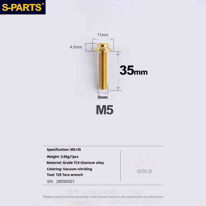 SPARTS R9270 R8150 R7170 Red Force Rival para adaptador de freno de disco de carretera Shimano Sram Perno de montaje ｜Tornillo de fijación de pinza de titanio