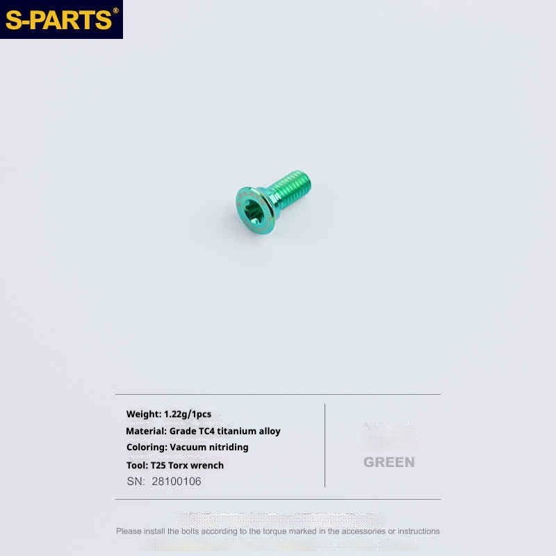 SPARTS R9270 R8150 R7170 Red Force Rival para adaptador de freno de disco de carretera Shimano Sram Perno de montaje ｜Tornillo de fijación de pinza de titanio