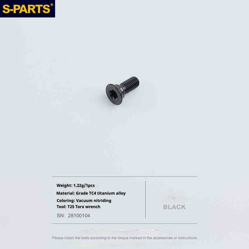 SPARTS R9270 R8150 R7170 Red Force Rival para adaptador de freno de disco de carretera Shimano Sram Perno de montaje ｜Tornillo de fijación de pinza de titanio