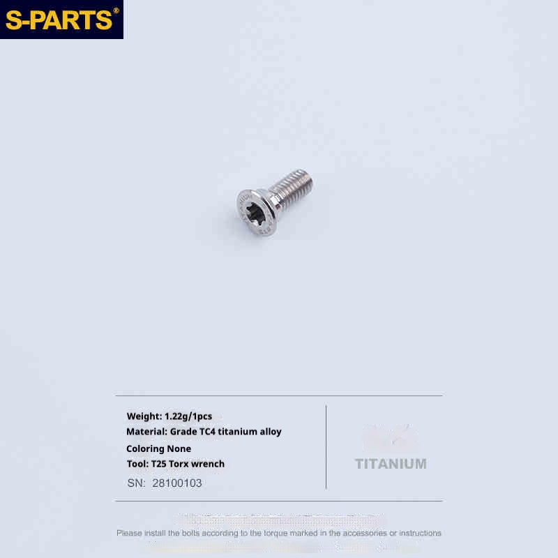 SPARTS R9270 R8150 R7170 Red Force Rival para adaptador de freno de disco de carretera Shimano Sram Perno de montaje ｜Tornillo de fijación de pinza de titanio