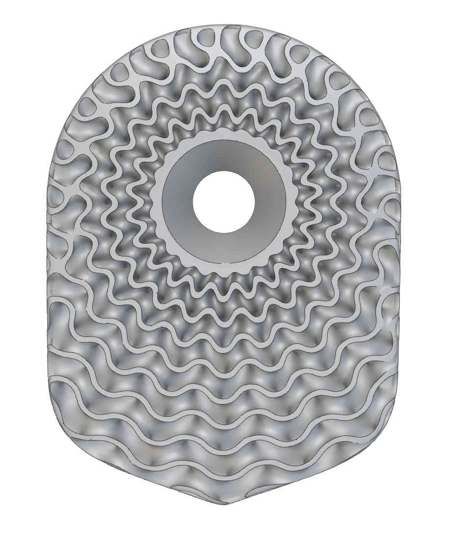 Tappo attacco manubrio in titanio stampato in 3D, adatto per manubri bici da strada integrati DEDA Alanera, 1 pz.