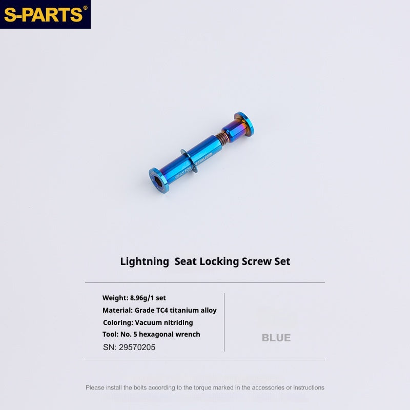 Specialized Seatpost Clamp Tightening Screw｜Seatpost Clamp WedgeTitanium Bolt For Specialized SL6, SL7, SL8, SL9 And Venge Oilslick