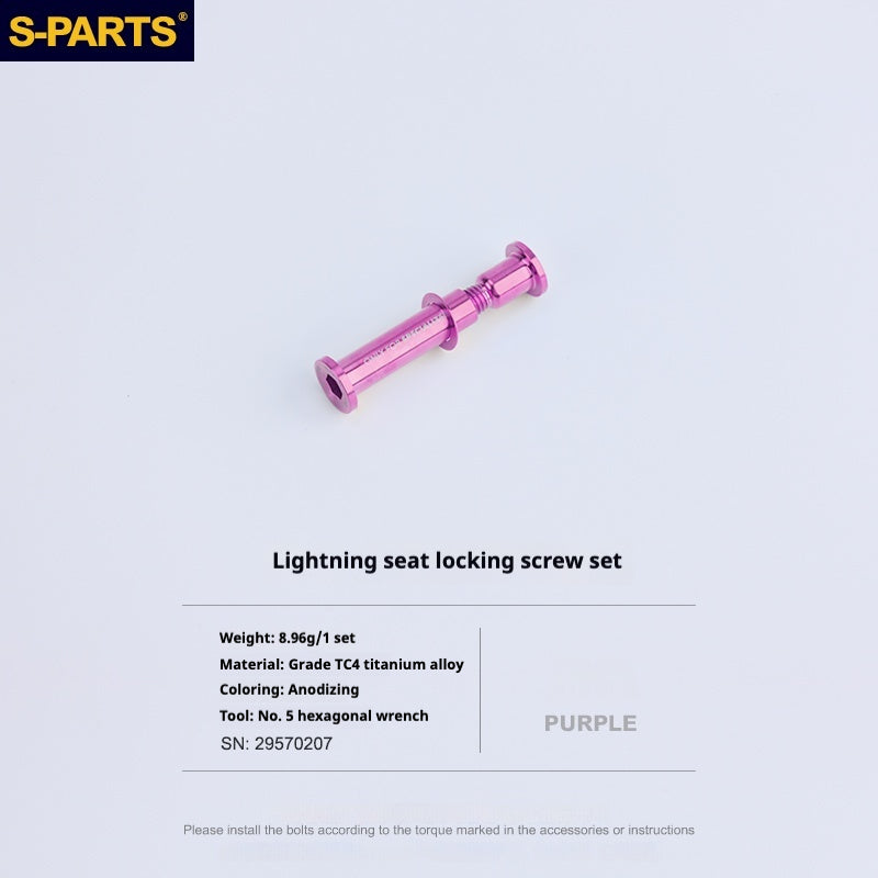 Specialized Seatpost Clamp Tightening Screw｜Seatpost Clamp WedgeTitanium Bolt For Specialized SL6, SL7, SL8, SL9 And Venge Oilslick