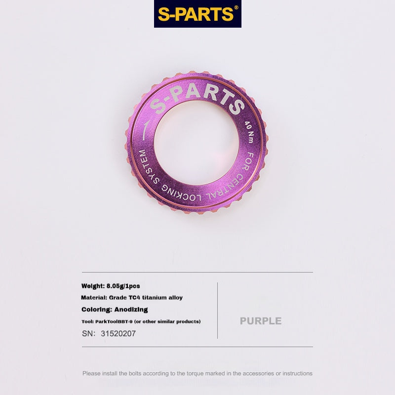 S-Parts Titanium Upgrade for Tarmac SL7 SL6/Specialized Sworks Shimano Dura Ace SRAM RED AXS/R9270 R9250 Di2 Force Project BLACK LTD/ SD Worx Screw Bolt Nut