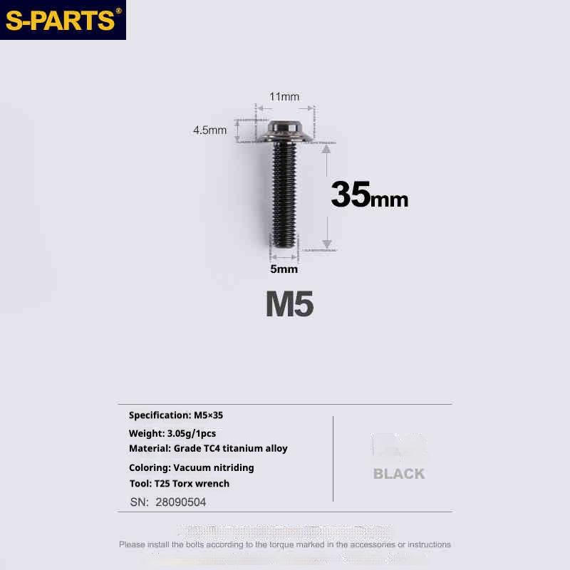 SPARTS R9270 R8150 R7170 Red Force Rival para adaptador de freno de disco de carretera Shimano Sram Perno de montaje ｜Tornillo de fijación de pinza de titanio