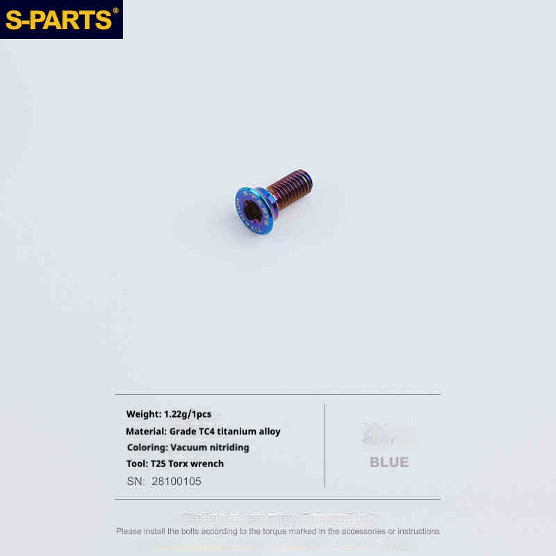 SPARTS R9270 R8150 R7170 Red Force Rival para adaptador de freno de disco de carretera Shimano Sram Perno de montaje ｜Tornillo de fijación de pinza de titanio