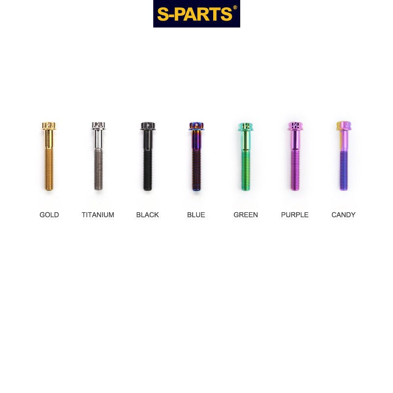 S-PARTS 티타늄 리어 액슬 볼트, GOOD TIMES 자전거 및 DPSBikes 호환