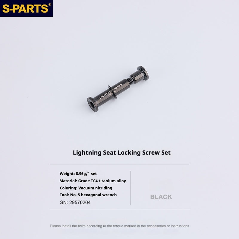Specialized Seatpost Clamp Tightening Screw｜Seatpost Clamp WedgeTitanium Bolt For Specialized SL6, SL7, SL8, SL9 And Venge Oilslick
