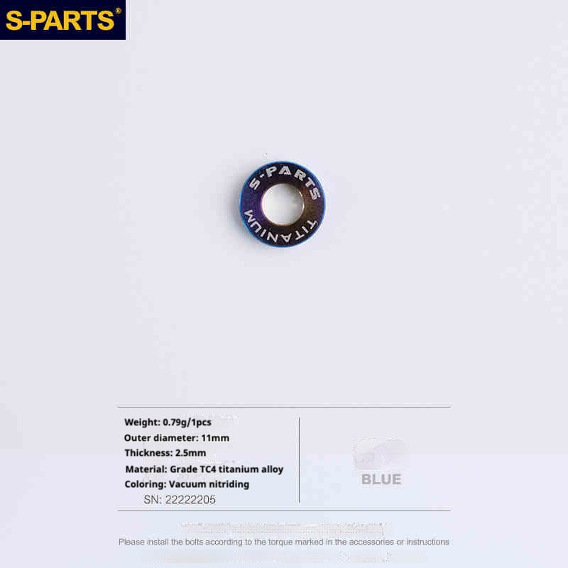 SPARTS R9270 R8150 R7170 Red Force Rival para adaptador de freno de disco de carretera Shimano Sram Perno de montaje ｜Tornillo de fijación de pinza de titanio