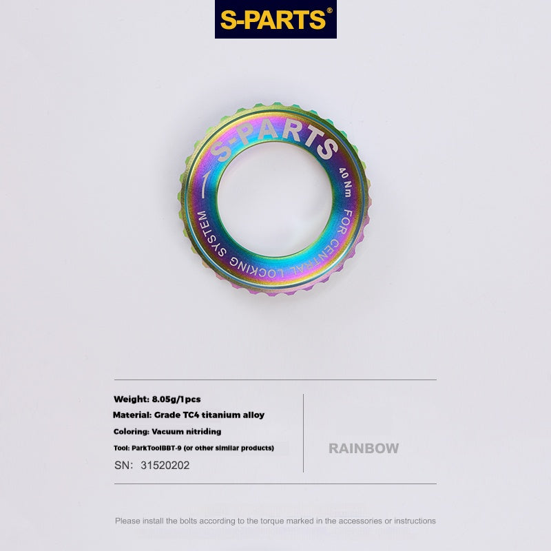 S-Parts Titanium Upgrade for Tarmac SL7 SL6/Specialized Sworks Shimano Dura Ace SRAM RED AXS/R9270 R9250 Di2 Force Project BLACK LTD/ SD Worx Screw Bolt Nut