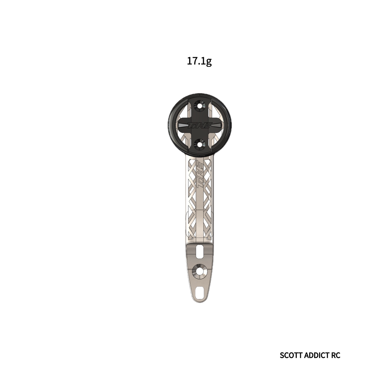 Soporte para computadora de impresión 3D RC SCOTT ADDICT de titanio ultraligero TiNE, totalmente ahuecado, alta resistencia, 1 pieza