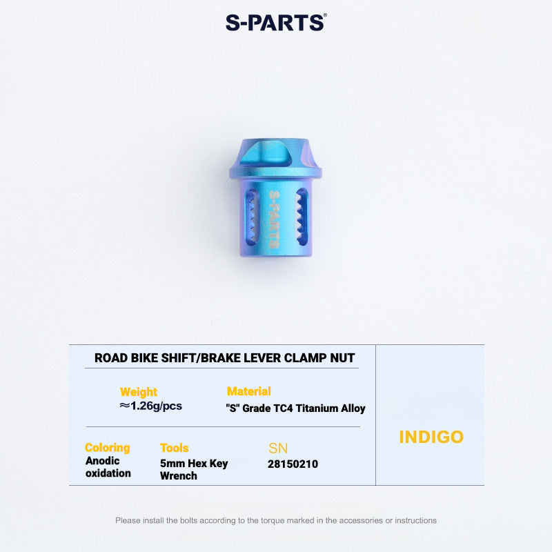 S-PARTS Titanium Drivetrain Bolt Kit for MAGENE QED Electronic Groupset