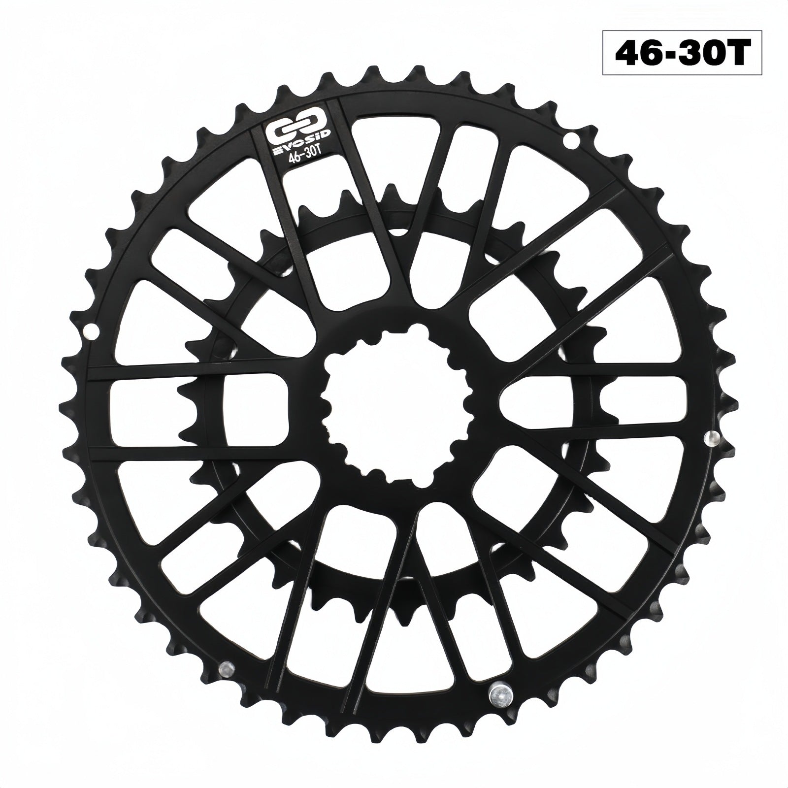 EVOSID CNC Road Bike Chainring Set | 46-30T / 48-32T | 7075-T6 Aluminu