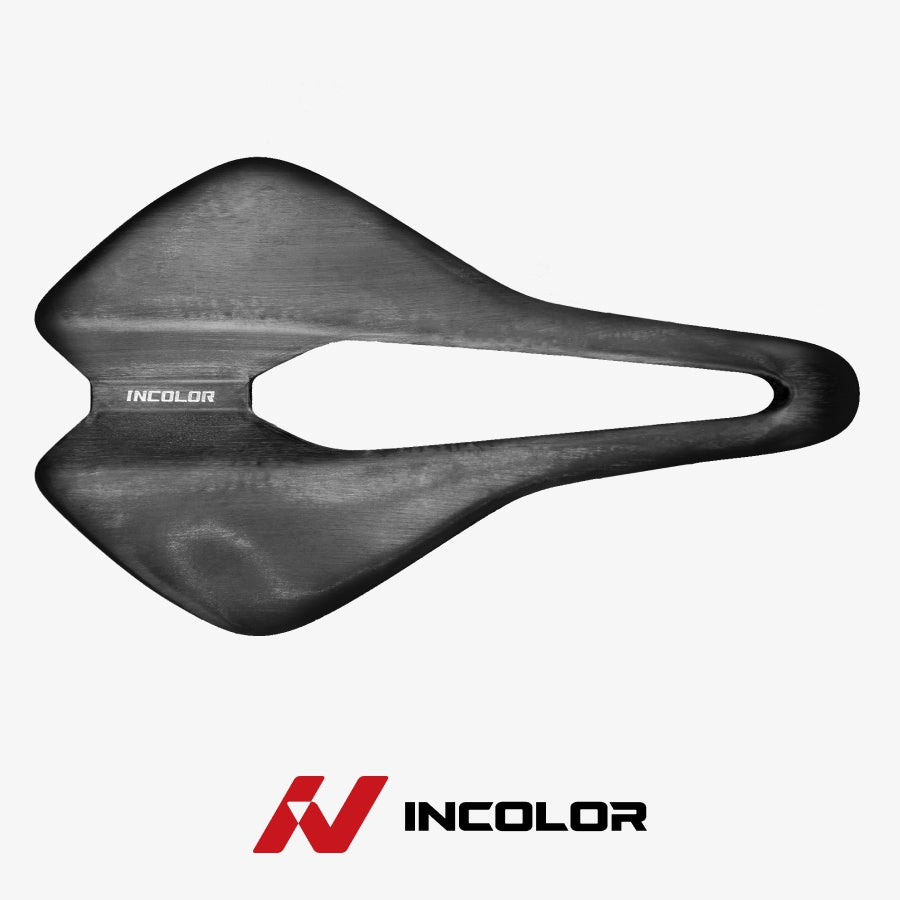 Selle courte ultra-légère tout carbone 82 g｜INCOLOR RC-1｜Optimisation ultime pour réduire le poids