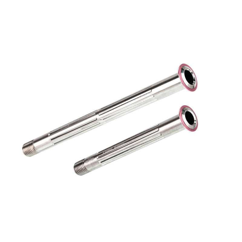 Chaser 울트라라이트 티타늄 스루 액슬 세트 for GIANT TCR & Propel | TC11 티타늄 | 116mm/161mm | 한 쌍당 37g